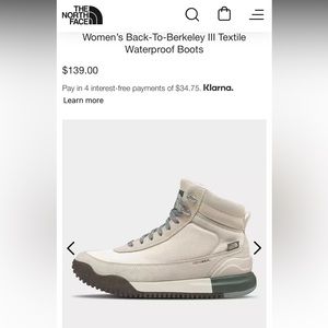 North Face hiking/winter boots